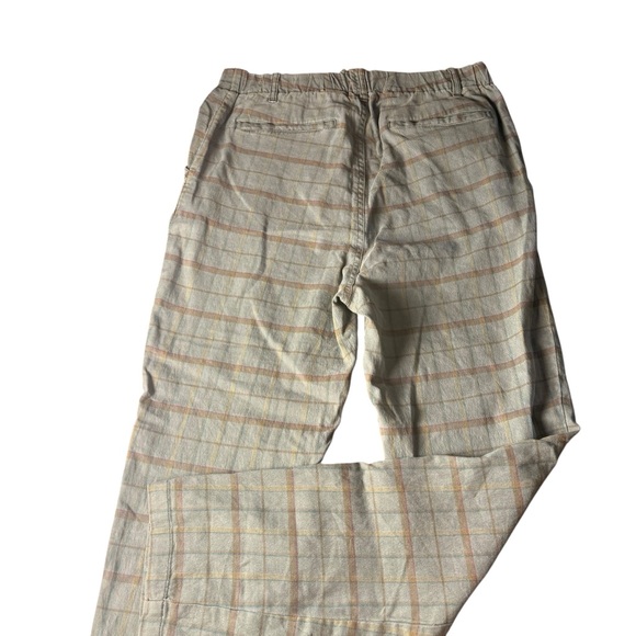 Sundance Pants - Sundance | Green Tartan Plaid Khaki Chinos| Sz 10